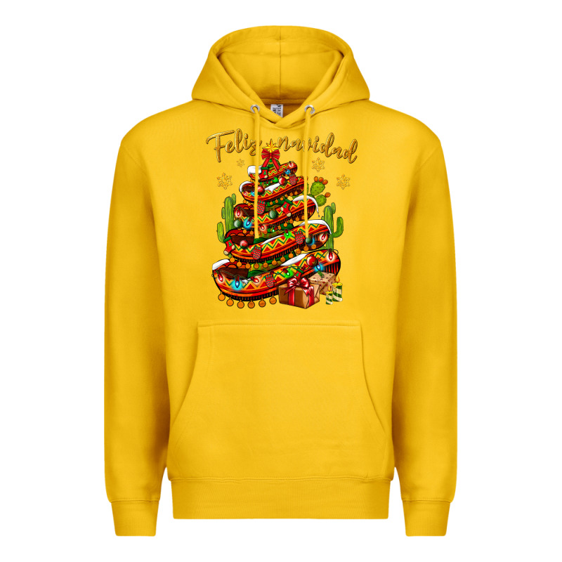 Christmas Feliz Navidad Premium Hoodie by BundleAndBundleShop | Teevron
