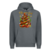 Rock Christmas Feliz Navidad Premium Hoodie - BundleAndBundleShop