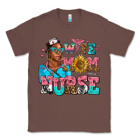 Chestnut afro wife mom nurse Classic Tee - AdoDesignShop