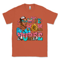 Copper afro wife mom nurse Classic Tee - AdoDesignShop