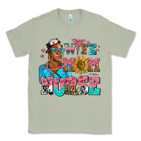 Matcha afro wife mom nurse Classic Tee - AdoDesignShop