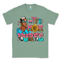 Sage afro wife mom nurse Classic Tee - AdoDesignShop