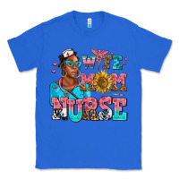 True Royal afro wife mom nurse Classic Tee - AdoDesignShop