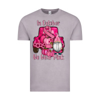 Vintage Zinc breast cancer awareness pink truck gnomes Vintage Tee - RanaPortraitStore