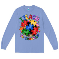 Colony Blue i teach au some kids Long Sleeve Tee - JahusDesignShop