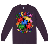 Plum i teach au some kids Long Sleeve Tee - JahusDesignShop