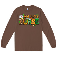 Chestnut one lucky nurse Long Sleeve Tee - AdoDesignShop