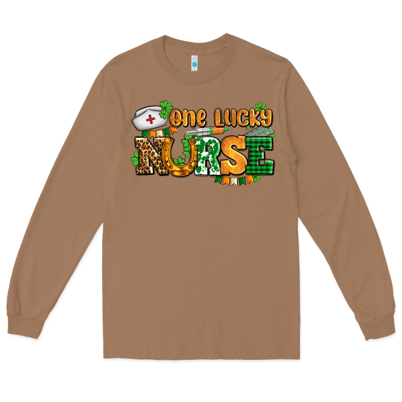 One Lucky Nurse Long Sleeve Tee by AdoDesignShop | Teevron