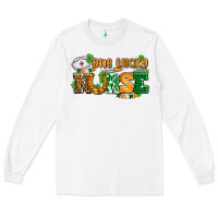 White one lucky nurse Long Sleeve Tee - AdoDesignShop