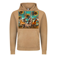 Vintage Camel western horses Vintage Hoodie - Zillion Design Studio