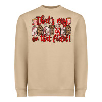 Mushroom that s my brother on that field Heavyweight Sweatshirt - Zillion Design Studio