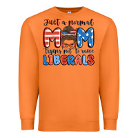 Carrot just a normal mom trying not to raise liberals Premium Sweatshirt - MaliasSmallBusiness