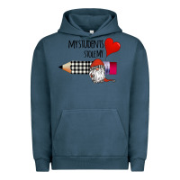 Pigment Midnight Navy my students stole my heart Urban Hoodie - Bettercallsaul