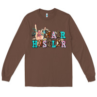 Chestnut hair hustler Long Sleeve Tee - AdoDesignShop
