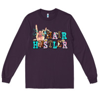 Plum hair hustler Long Sleeve Tee - AdoDesignShop