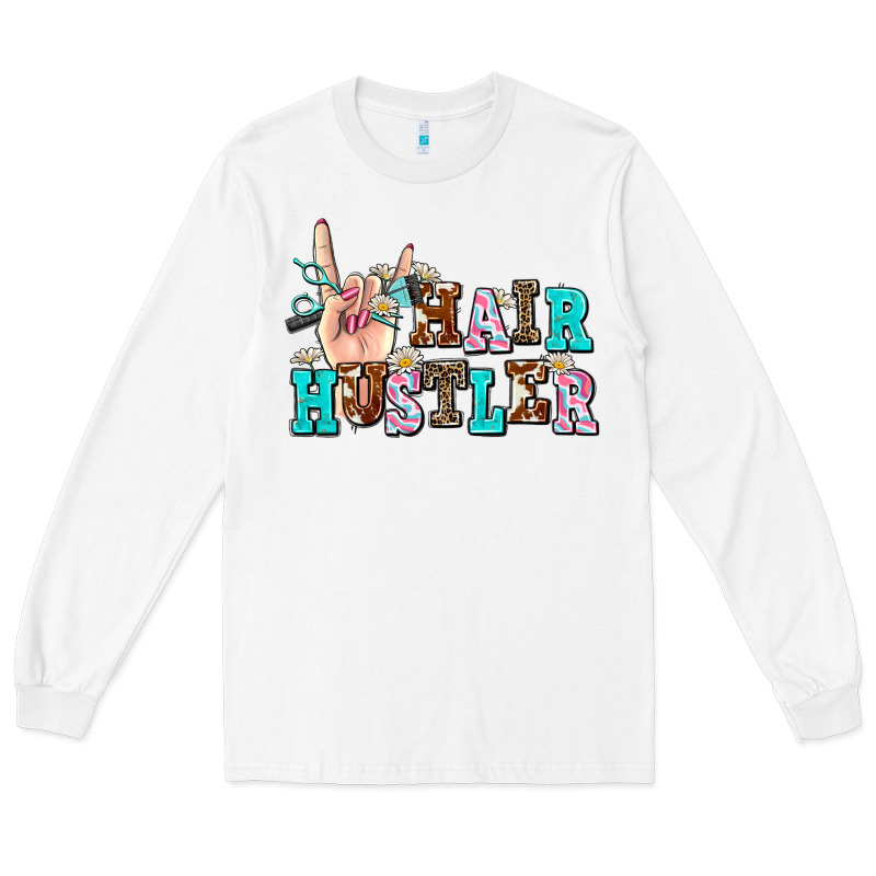 Hair Hustler Long Sleeve Tee by AdoDesignShop | Teevron