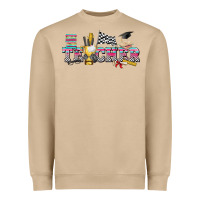 Mushroom race with teacher Heavyweight Sweatshirt - texasbilliewilder