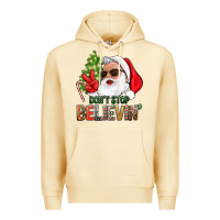 Pina Colada Don't Stop Believing Santa Premium Hoodie - BundleAndBundleShop
