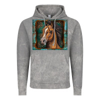 Cloud Rock western horse Vintage Hoodie - Zillion Design Studio