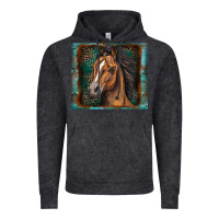 Vintage Black western horse Vintage Hoodie - Zillion Design Studio