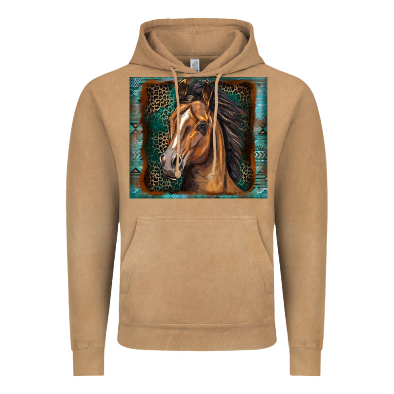 Western Horse Vintage Hoodie by Zillion Design Studio | Teevron