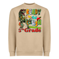 Mushroom ready to crush fifth grade Heavyweight Sweatshirt - texasbilliewilder