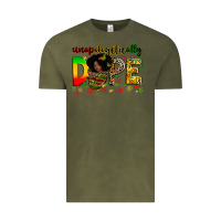 Vintage Olive unapologetically dope Vintage Tee - Zillion Design Studio