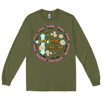 Army Green god says you are Long Sleeve Tee - JahusDesignShop