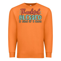 Carrot thankful blessed and kind of a mess Premium Sweatshirt - MaliasSmallBusiness