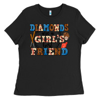 Black diamonds are a girl's best friend Ladies Tee - AdoDesignShop