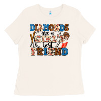 Bone diamonds are a girl's best friend Ladies Tee - AdoDesignShop