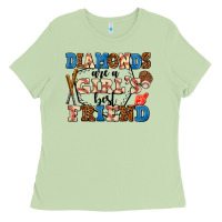 Matcha diamonds are a girl's best friend Ladies Tee - AdoDesignShop