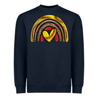 Navy softball rainbow Heavyweight Sweatshirt - Zillion Design Studio
