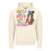 Vintage Artic hustle like a boss live like a queen Vintage Hoodie - texasbilliewilder