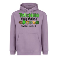 Lavender teaching lucky charms Heavyweight Hoodie - MaliasSmallBusiness