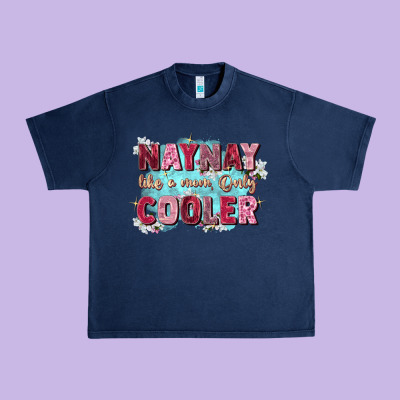 Naynay Like A Mom Urban Heavy Tee Designed By Zillion Design Studio