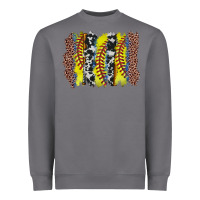 Storm softball brushstroke Heavyweight Sweatshirt - Zillion Design Studio