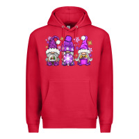 Cardinal Purple Winter Gnomies Premium Hoodie - BundleAndBundleShop