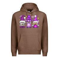 Chestnut Purple Winter Gnomies Premium Hoodie - BundleAndBundleShop