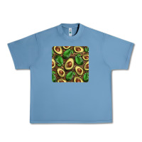 Pebble Blue avocados with wood and leopard background mug  coaster Urban Heavy Tee - BarkalooDesign