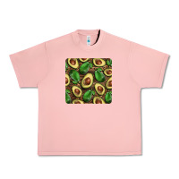 Avocados With Wood And Leopard Background Mug  Coaster Urban Heavy Tee | Teevron