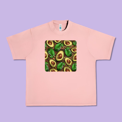 Avocados With Wood And Leopard Background Mug  Coaster Urban Heavy Tee Designed By Barkaloodesign