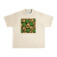 Sandshell avocados with wood and leopard background mug  coaster Urban Heavy Tee - BarkalooDesign