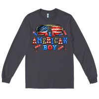 Smoke all american boy Long Sleeve Tee - AdoDesignShop