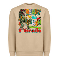 Mushroom ready to crush first grade Heavyweight Sweatshirt - texasbilliewilder