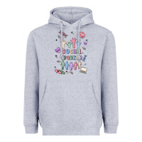Heather Grey social worker Heavyweight Hoodie - MaliasSmallBusiness
