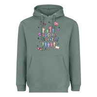 Sage social worker Heavyweight Hoodie - MaliasSmallBusiness