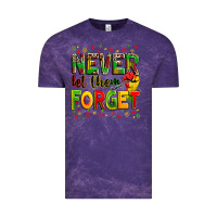 Cloud Purple never let them forget Vintage Tee - Zillion Design Studio