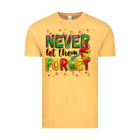 Vintage Mustard never let them forget Vintage Tee - Zillion Design Studio