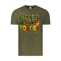 Vintage Olive never let them forget Vintage Tee - Zillion Design Studio
